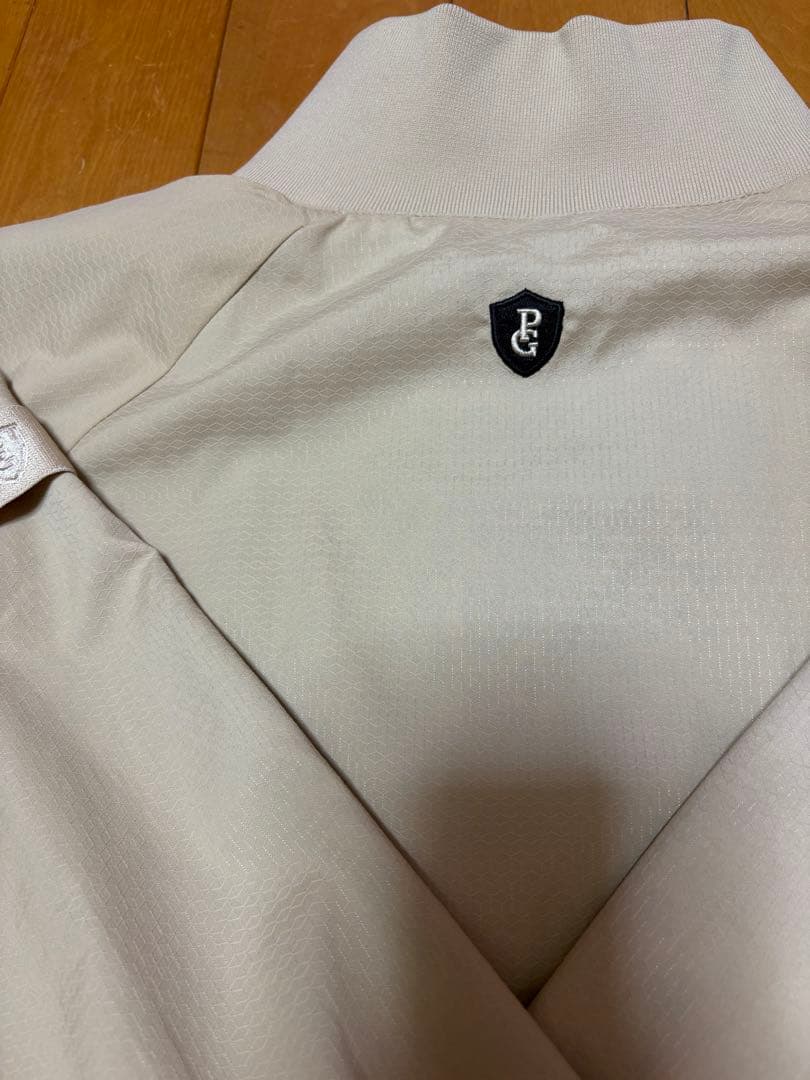 パーリーゲイツ 春 セットアップ 裏地付き ブルゾン スカート ベージュ