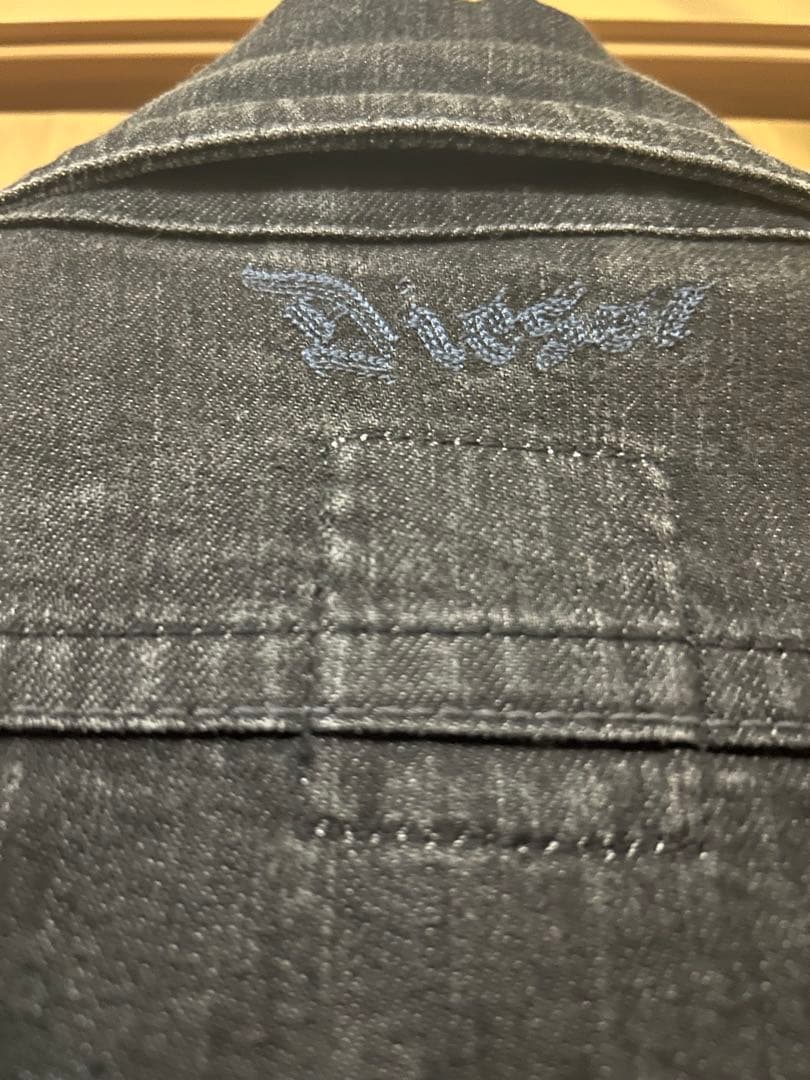 Diesel ブラックデニムジャケット