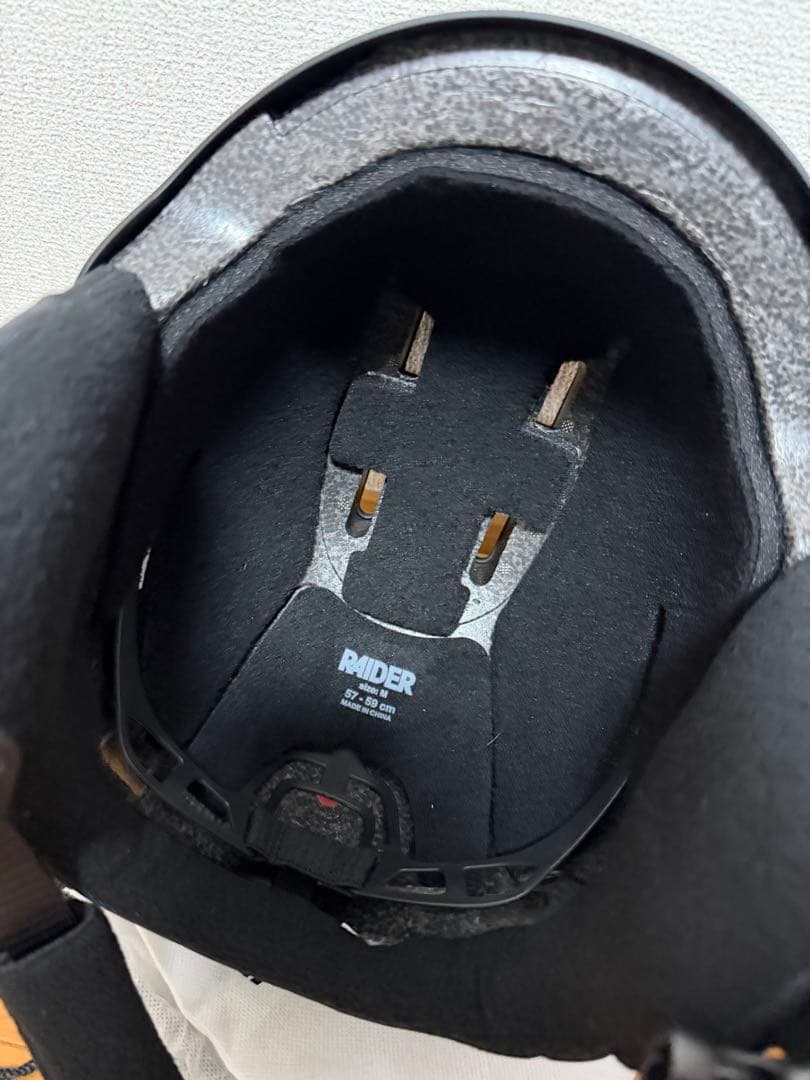 anon RAIDER 3 ブラック ヘルメット M
