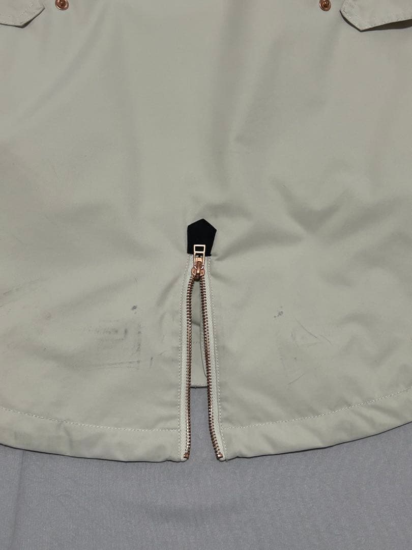 L1 スノーボードウェア オフホワイトダッフルコート