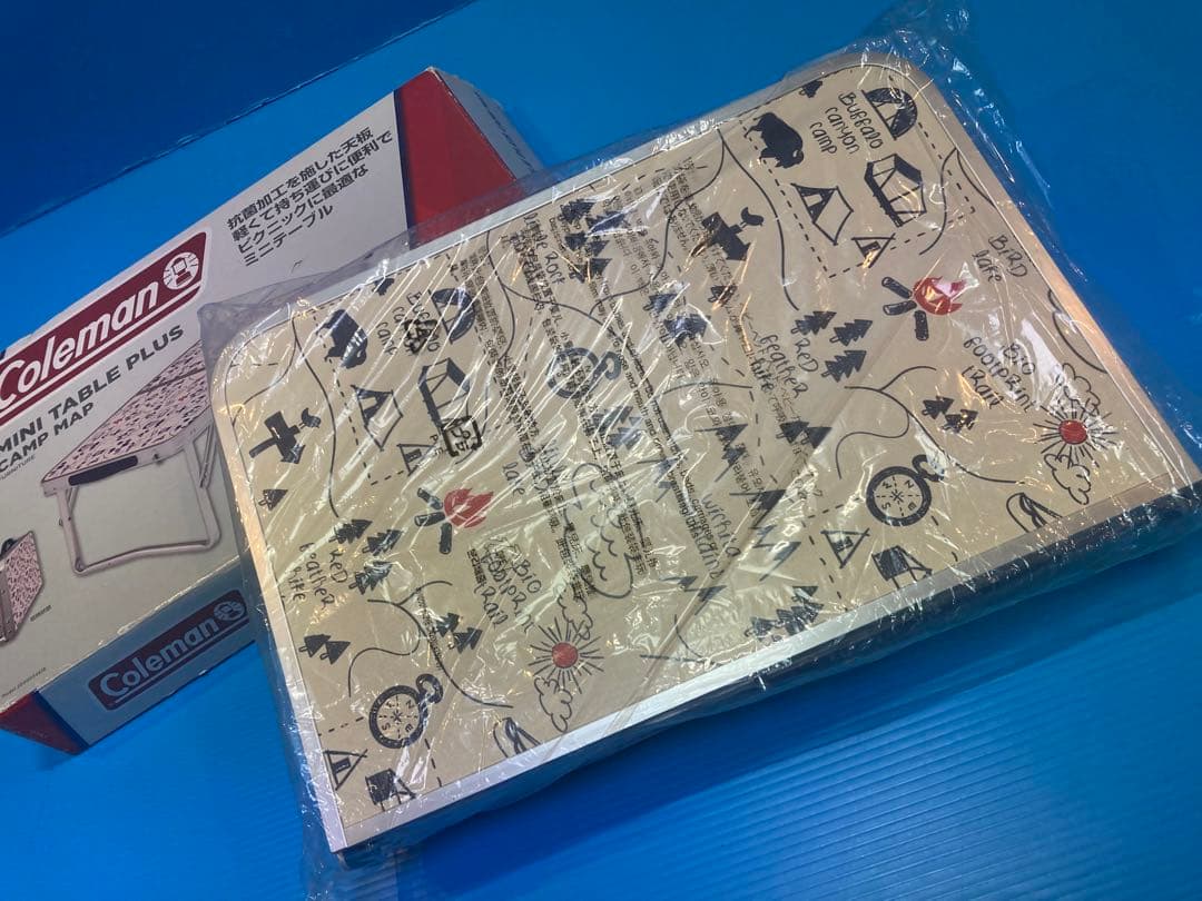 【未使用】Coleman ／コールマン ミニテーブルプラス キャンプマップ