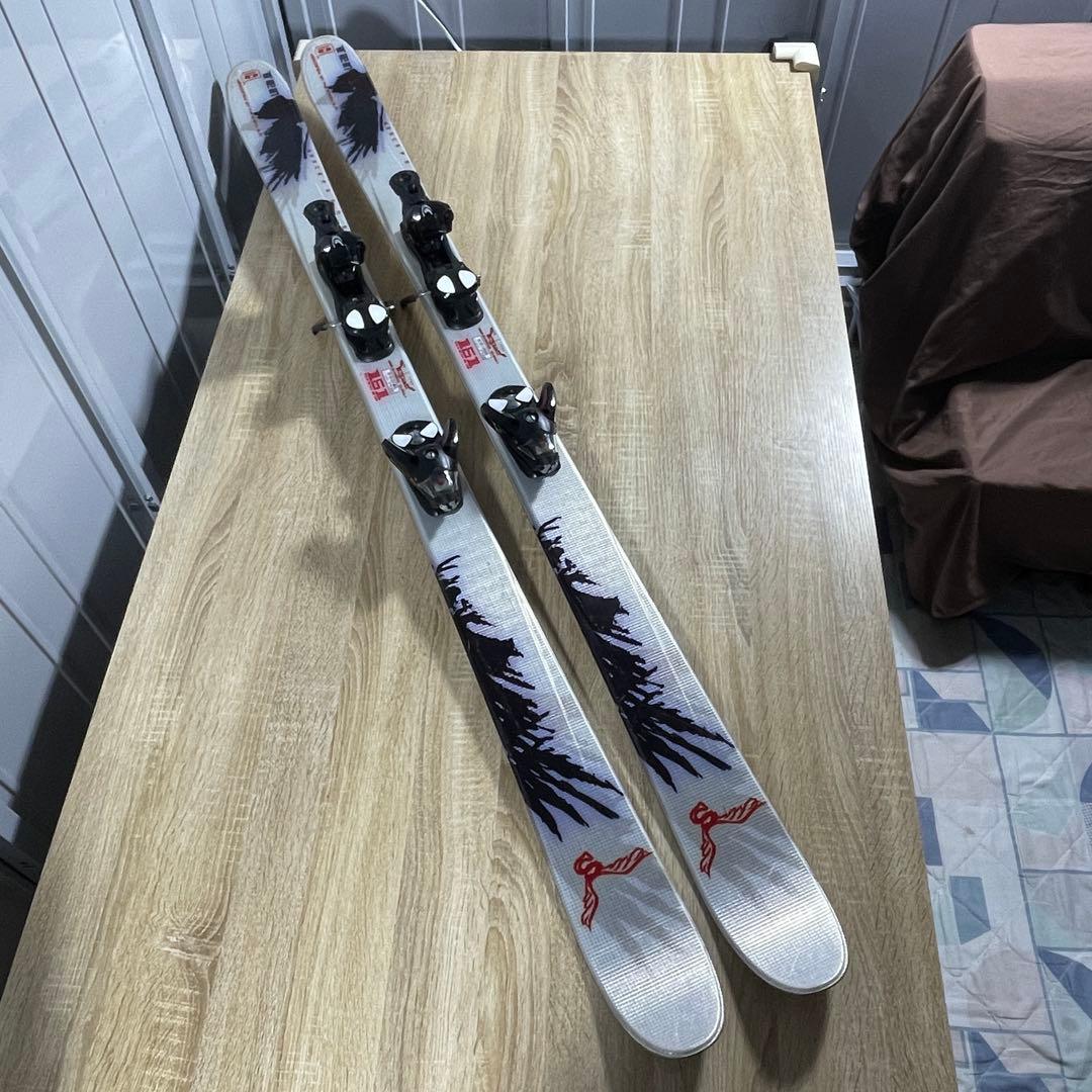 SALOMON（サロモン）161cmツインチップ スキー板スキーセット