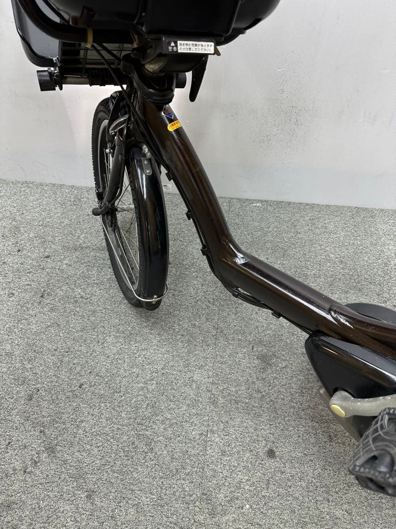 引き取り限定❗️3人乗り対応電動自転車　ブリヂストンアンジェリーノ 子供シート付き