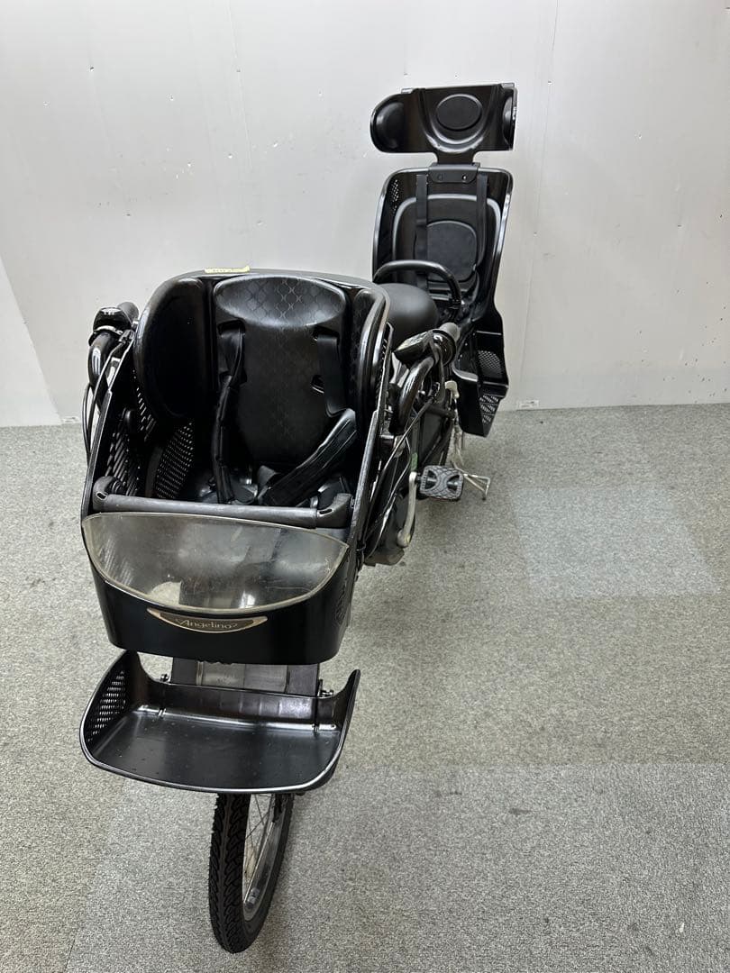 引き取り限定❗️3人乗り対応電動自転車　ブリヂストンアンジェリーノ 子供シート付き