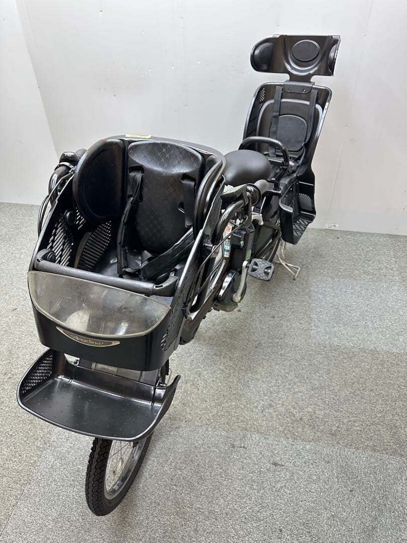 引き取り限定❗️3人乗り対応電動自転車　ブリヂストンアンジェリーノ 子供シート付き