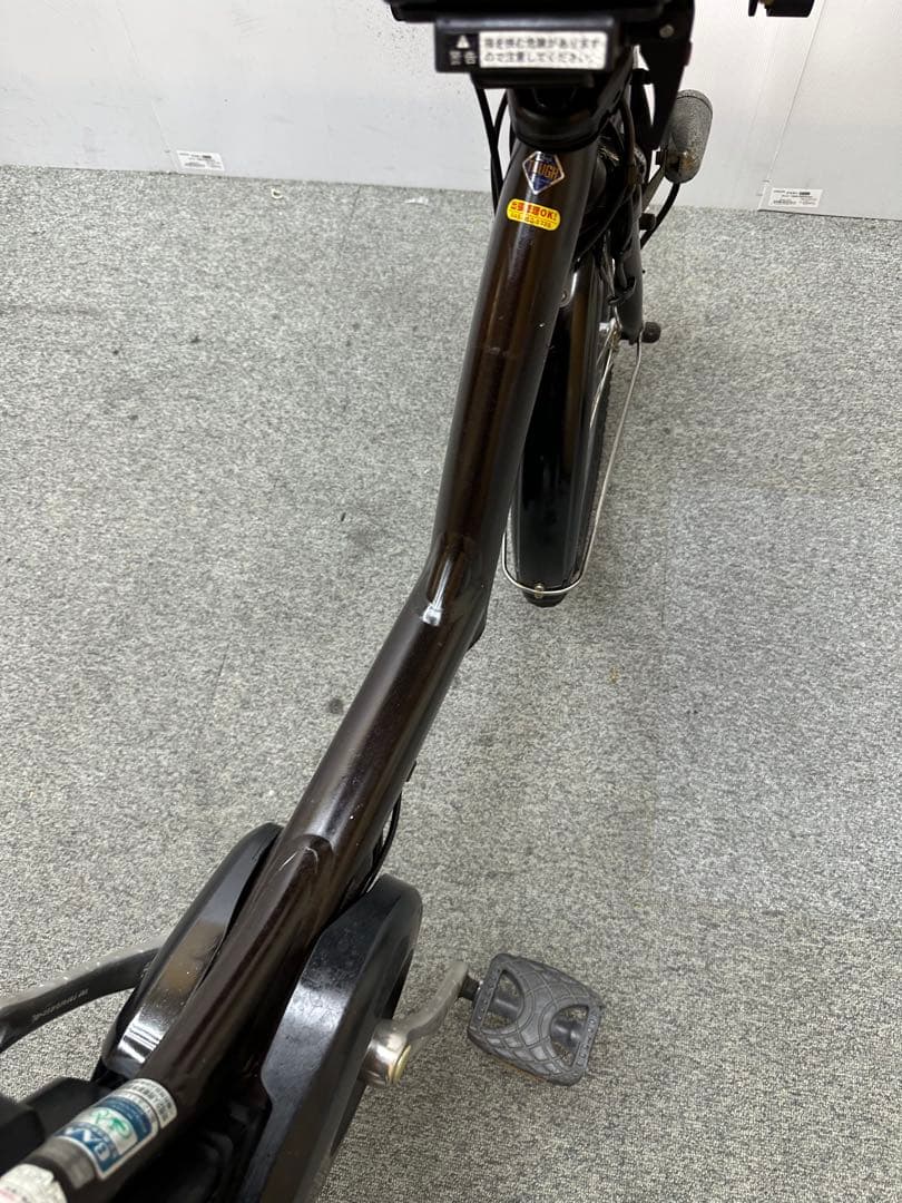 引き取り限定❗️3人乗り対応電動自転車　ブリヂストンアンジェリーノ 子供シート付き