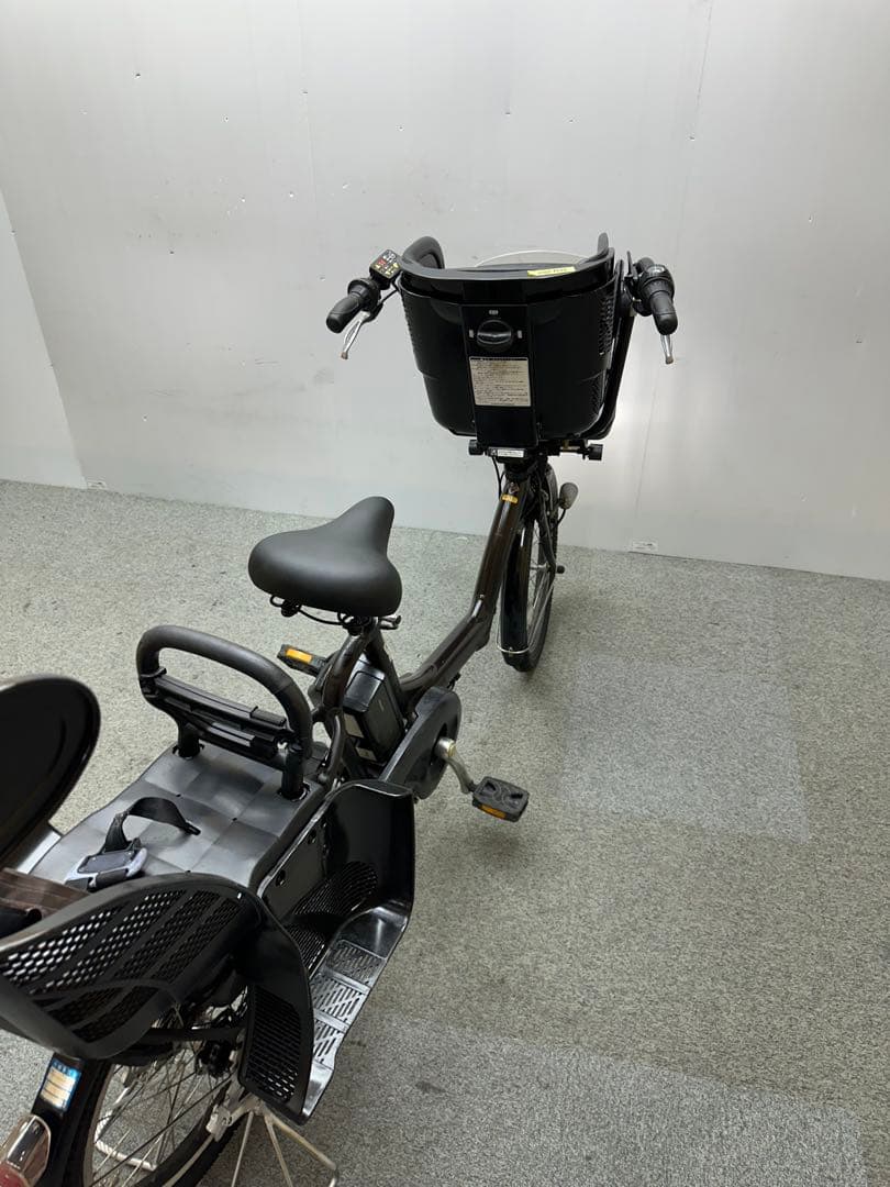 引き取り限定❗️3人乗り対応電動自転車　ブリヂストンアンジェリーノ 子供シート付き
