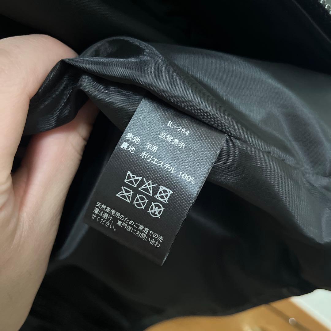 未使用　インディアンモーターサイクル　レザージャケット　ラム　羊革　メンズ