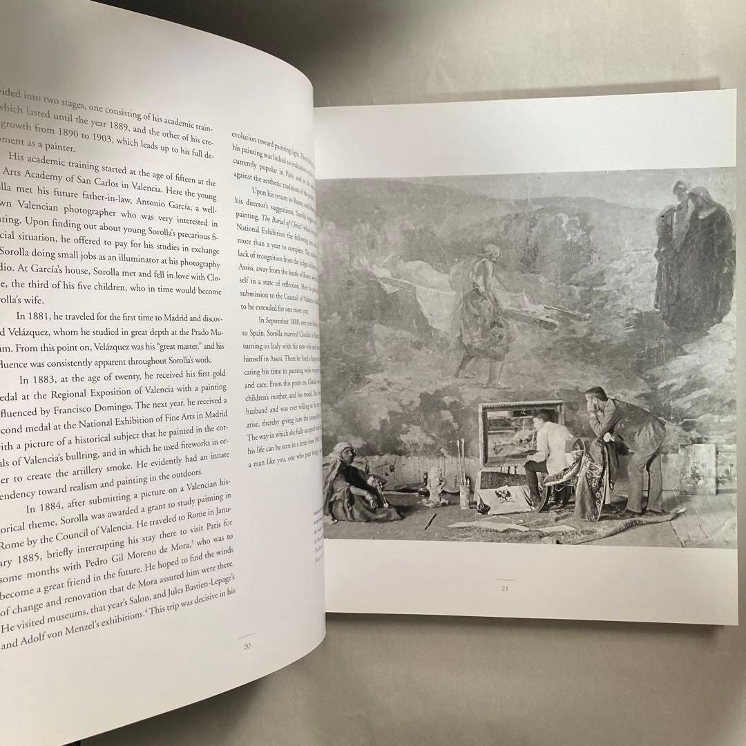 ホアキン・ソローリャ　画集　Sorolla:The Masterworks 英語