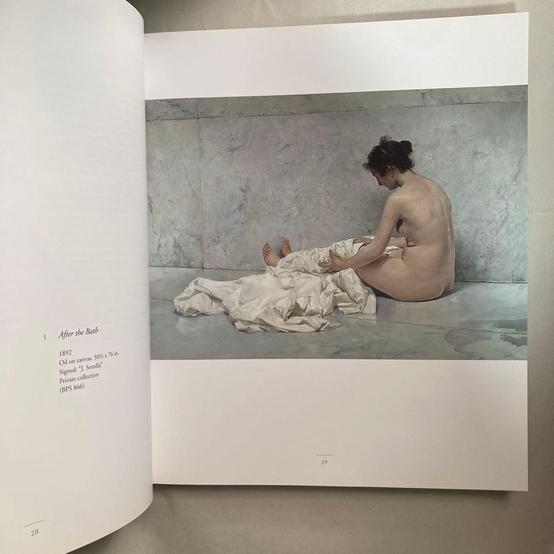 ホアキン・ソローリャ　画集　Sorolla:The Masterworks 英語