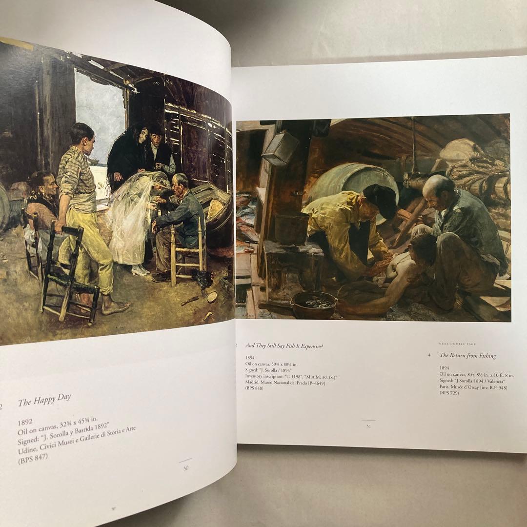 ホアキン・ソローリャ　画集　Sorolla:The Masterworks 英語