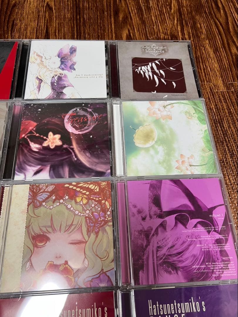 d*3様 発熱巫女〜ず 21枚 まとめ 同人音楽 東方project 帯有