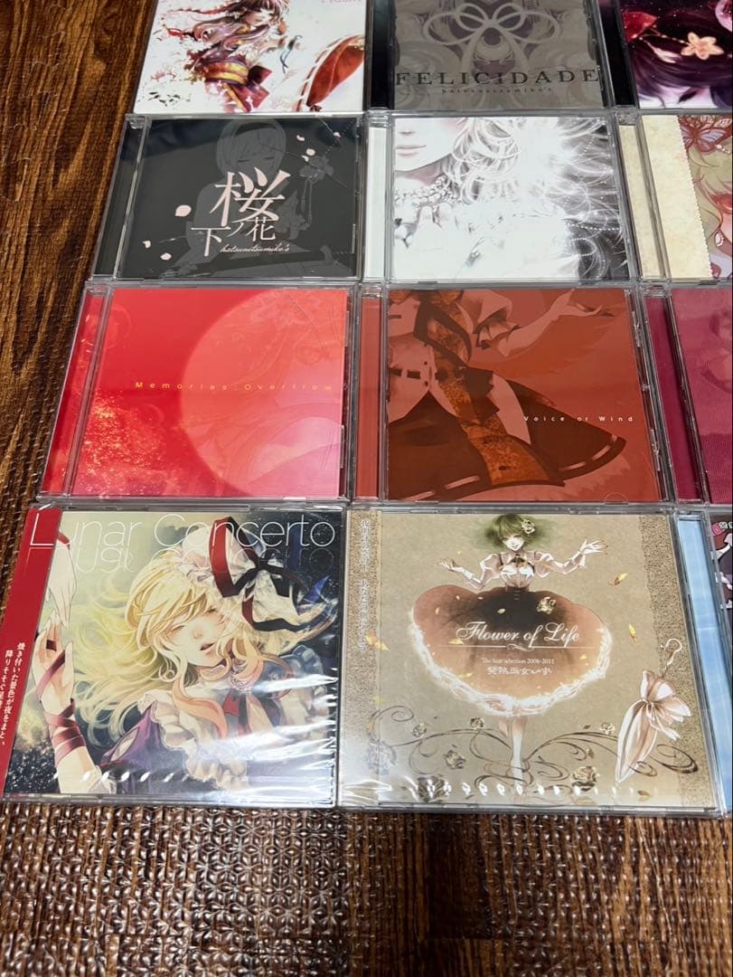 d*3様 発熱巫女〜ず 21枚 まとめ 同人音楽 東方project 帯有