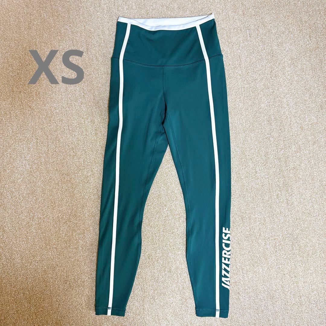 新作 JAZZERCISE グリーン レギンス XS