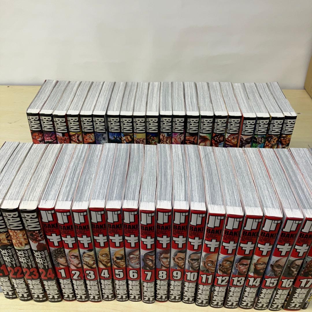 GA8152 グラップラー刃牙 完全版 全24巻＋バキ 完全版 全17巻＋1冊
