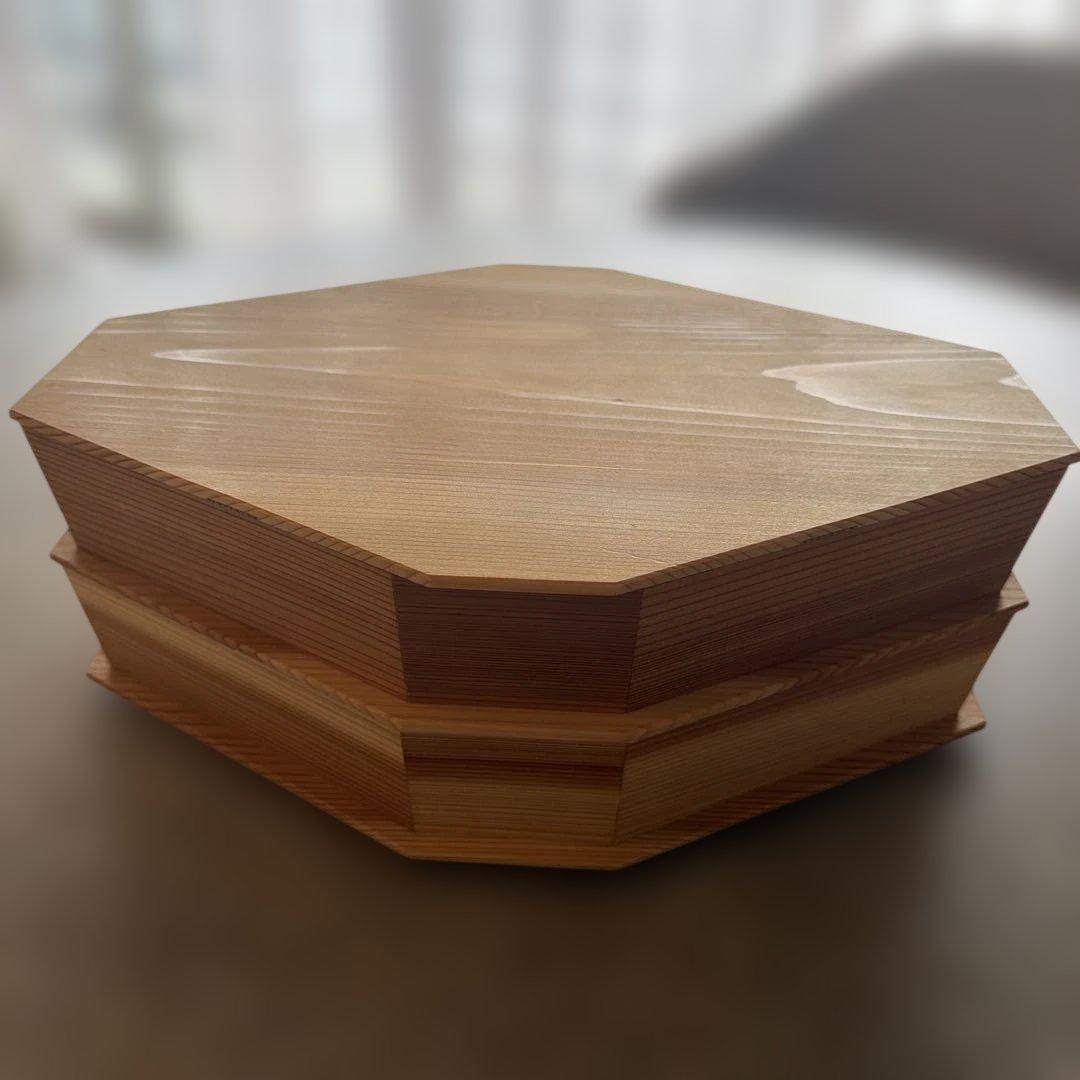 NAOKO TAKAI タカイナオコ　ヒノキのお重 2段