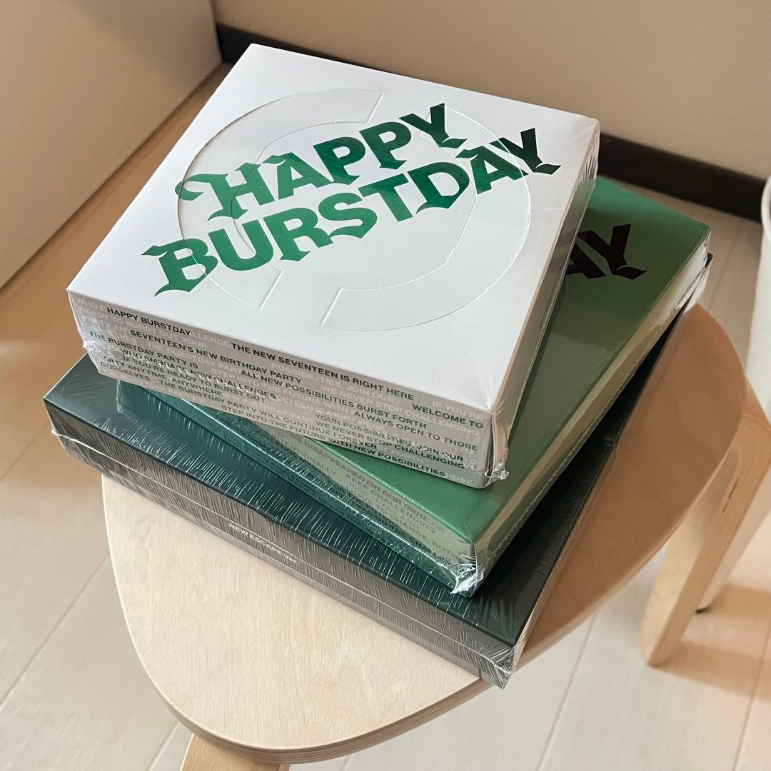 新品未開封 3形態×2セット 特典付き HAPPY BURSTDAY