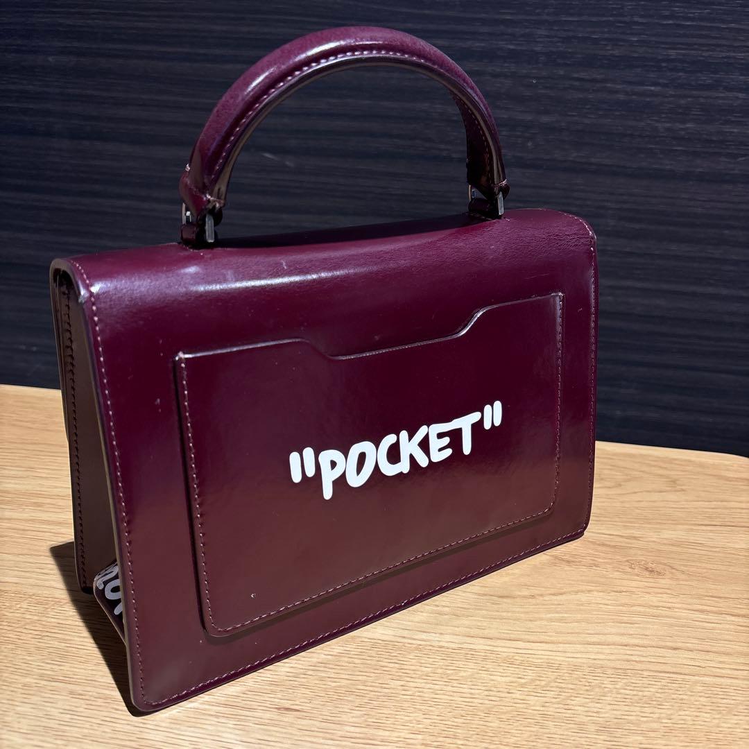 b*c様 off-White オフホワイト ジットニー 2way バッグ