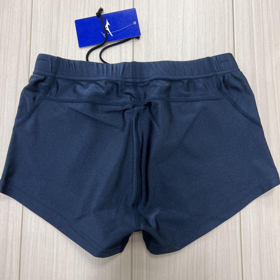 ミズノ　女子陸上ショーツ(スパッツ型)　ネイビー単色　XLサイズ　新品