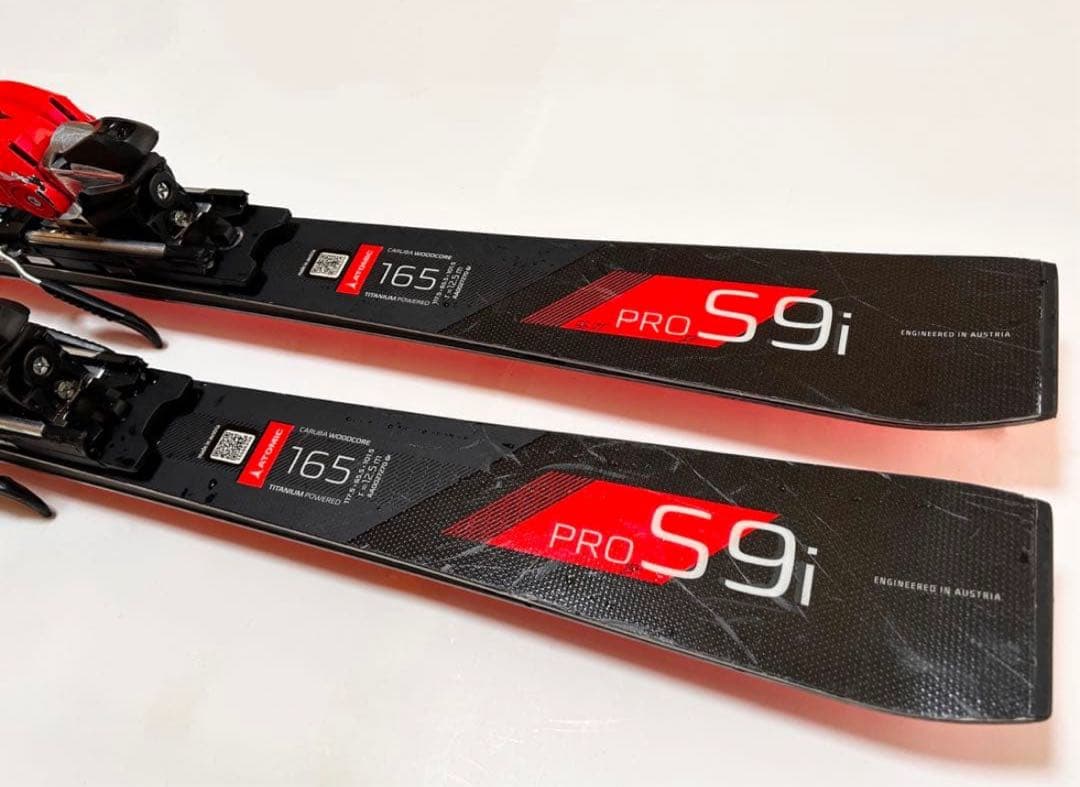 165cm アトミックATOMIC REDSTER S9i pro カービング