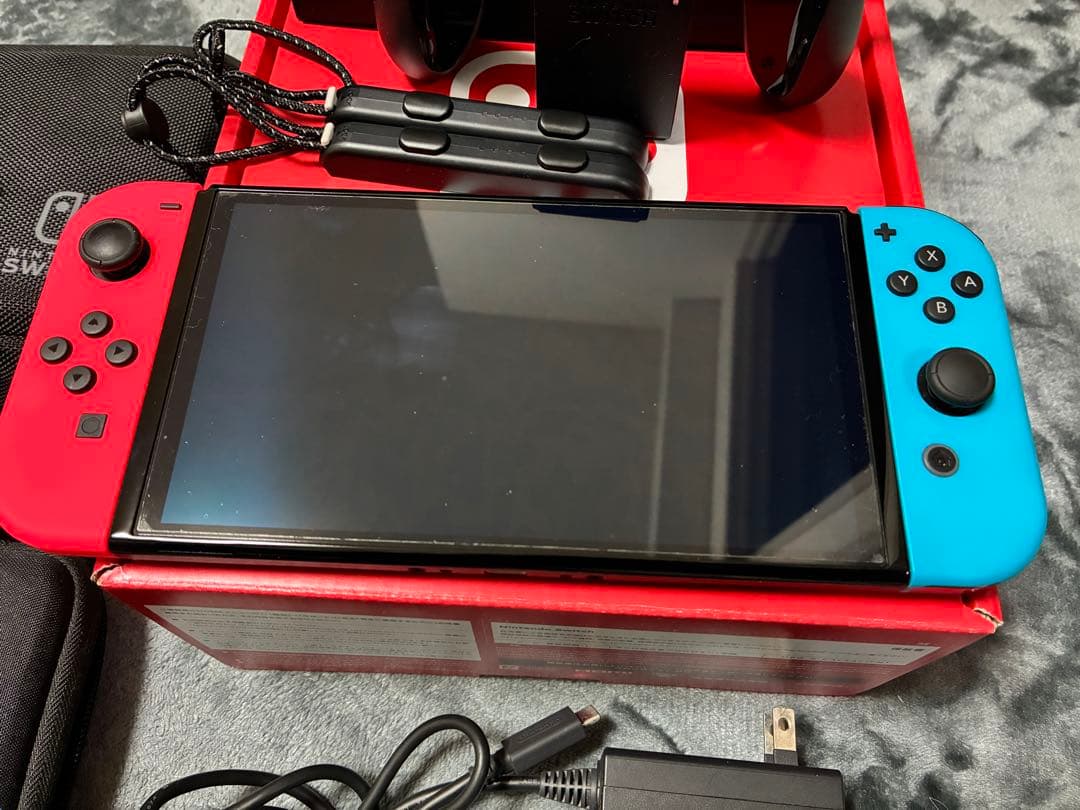 Nintendo Switch 有機EL 赤/青 付属品付き