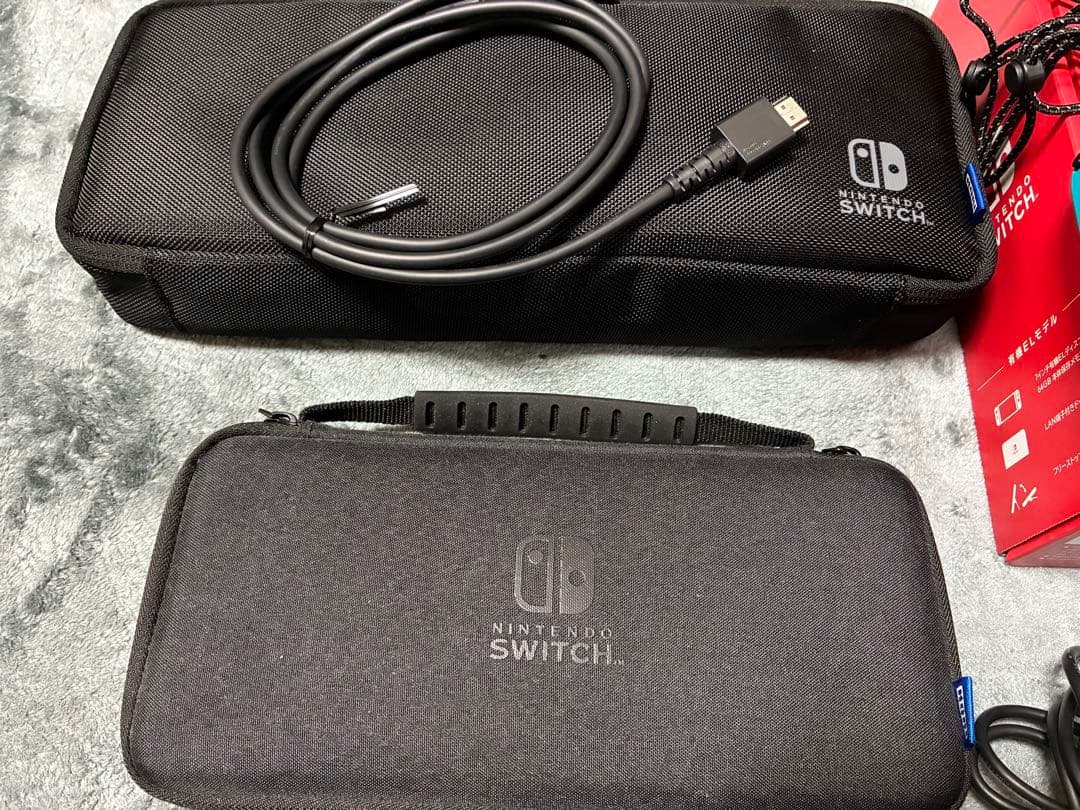Nintendo Switch 有機EL 赤/青 付属品付き