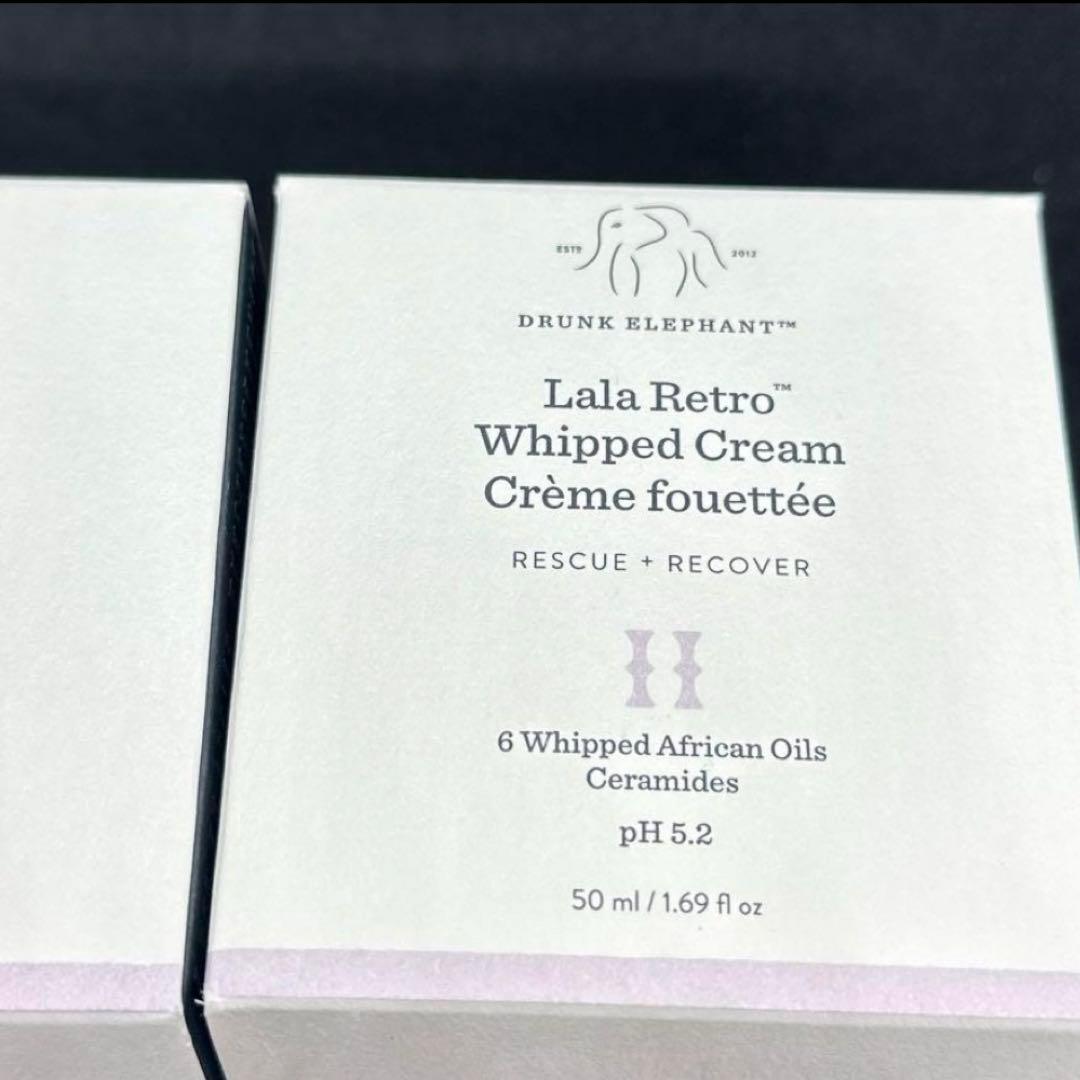 ドランクエレファント ララレトロ ホイップドクリーム 50ml 【2点セット】