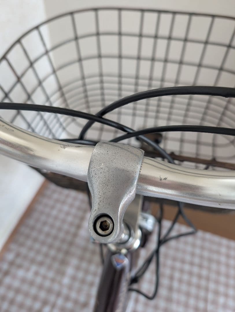 ブリヂストン アシスタ 26インチ LED 3段 充電器付き 茶色 ブラウン