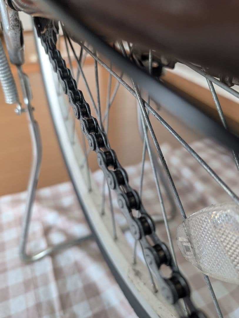 ブリヂストン アシスタ 26インチ LED 3段 充電器付き 茶色 ブラウン