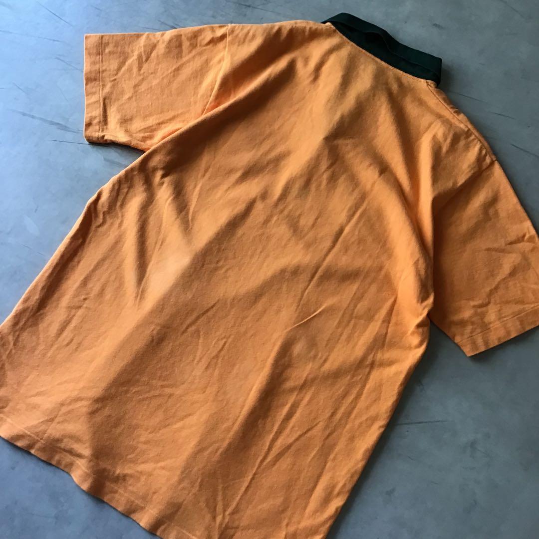 Canterbury カンタベリー　ラガーシャツ　オレンジ　ポロシャツ
