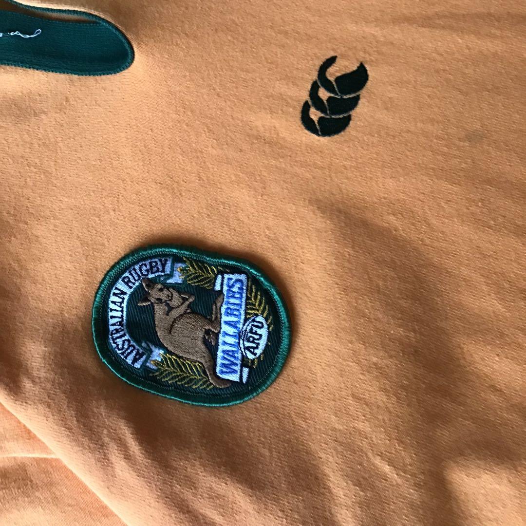 Canterbury カンタベリー　ラガーシャツ　オレンジ　ポロシャツ