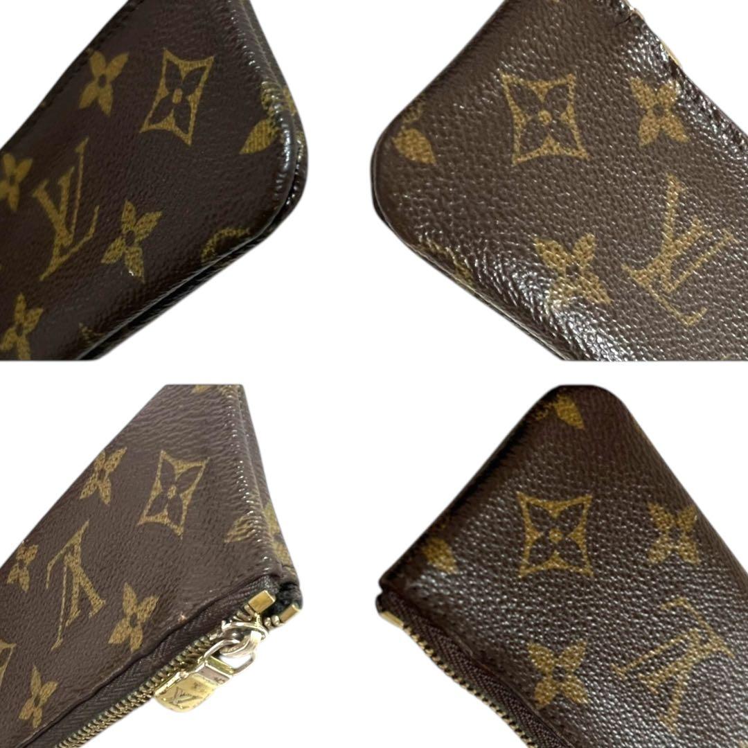ルイヴィトン　ポシェットクレ　モノグラム　ケース　小銭入れ