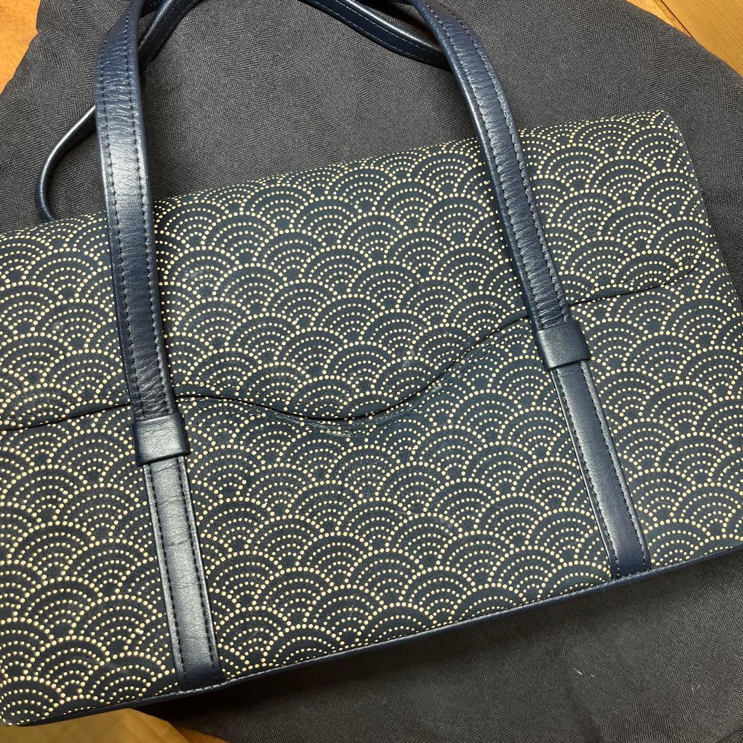 甲州印伝バッグ　印傳屋　INDEN-YA ハンドバッグ