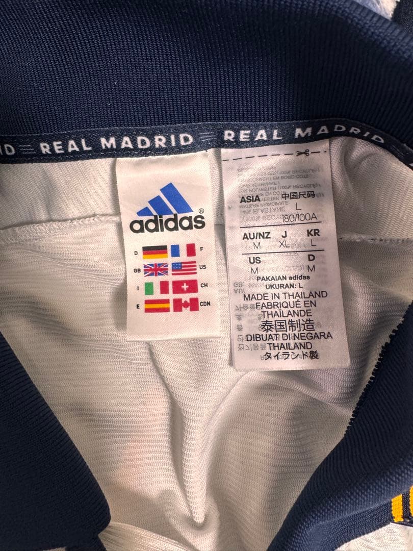 レアルマドリード ユニフォーム 99/00復刻 ホーム サイズXL