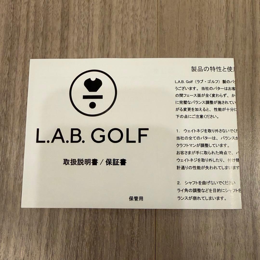【ars】L.A.B. GOLFラブゴルフパターDF3［35インチ］