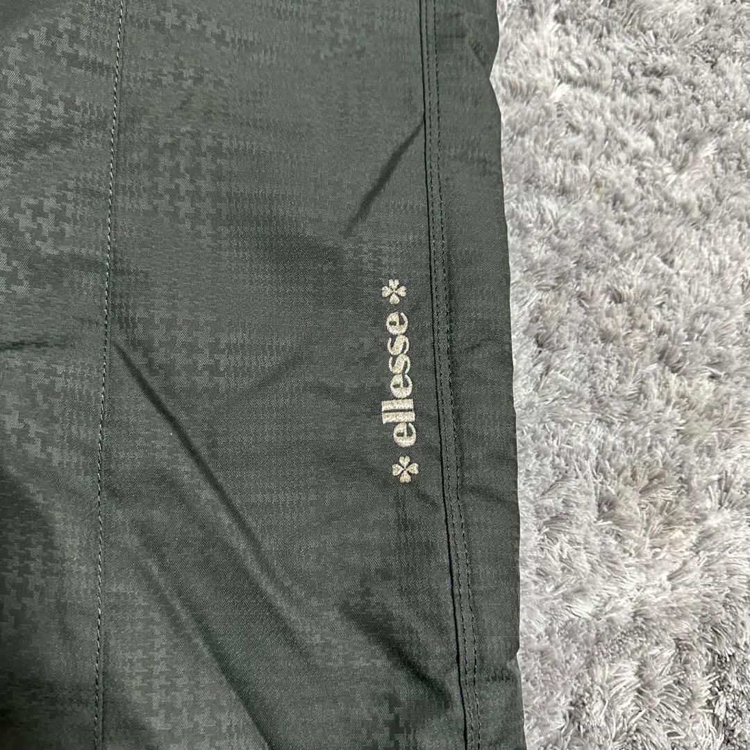 【超人気◎】ellesse 　スキーウェア　上下セット　中綿　チェック柄　美品◎