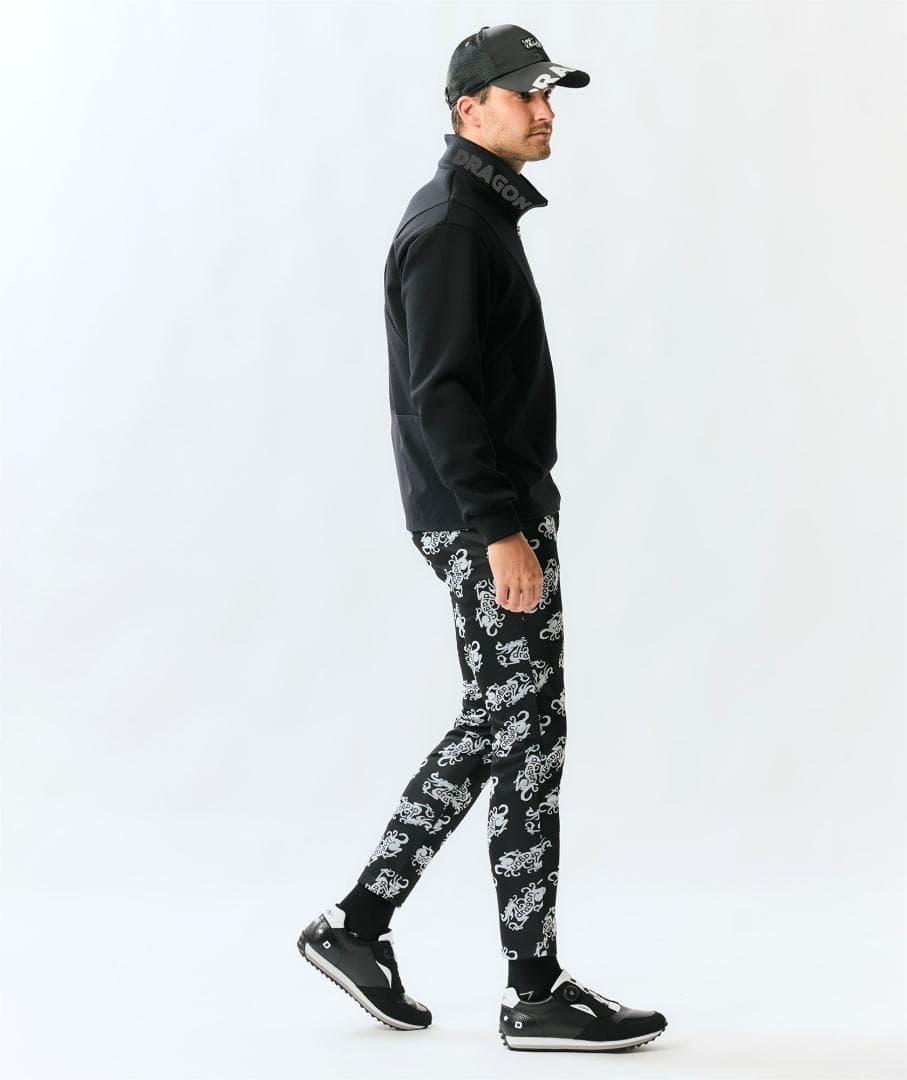 新品☆ダンスウィズドラゴン ZIPトレーナー☆カーキ☆Lサイズ