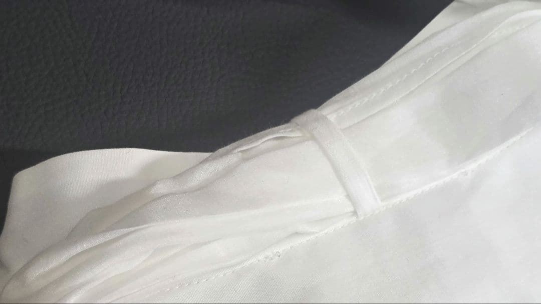 TOMORROWLAND　2024SS シフォンボウタイブラウス　ホワイト　36