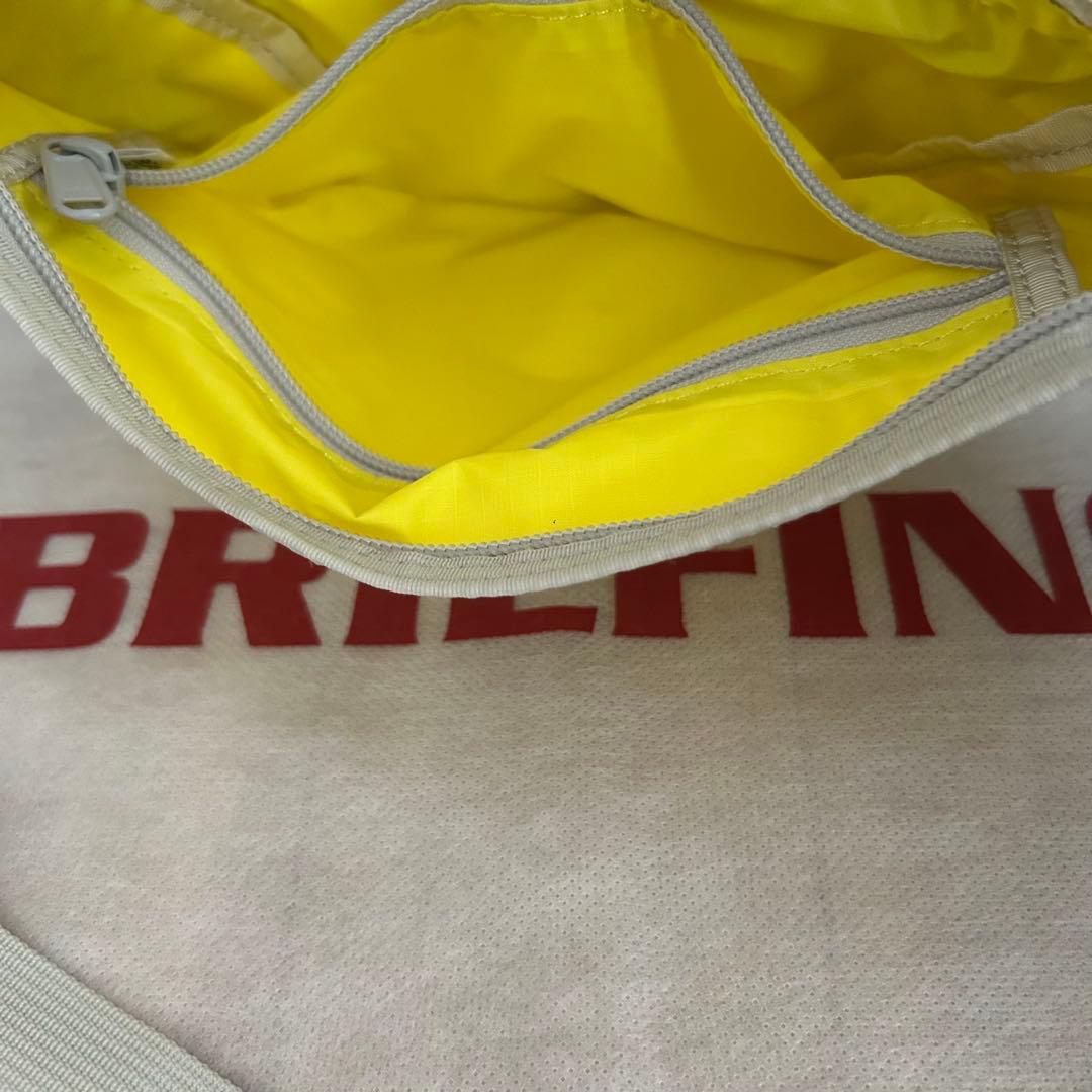 BRIEFING×BEAMS GOLF ラウンド ウェスト ポーチ