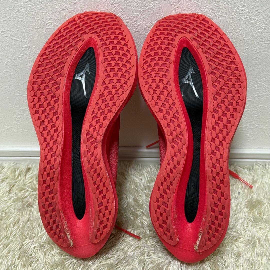 美品✨ ミズノ　ウェーブリベリオン　プロ2 フラッシュ2 ランニングシューズ