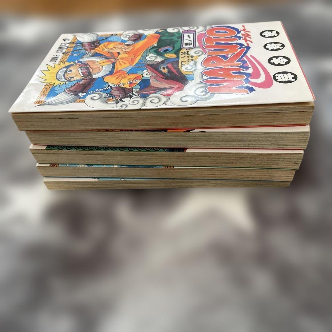 貴重 NARUTO 、ナルト 初版1巻〜5巻