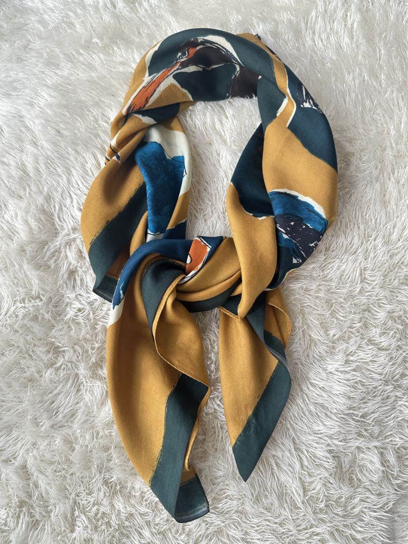 45R シルクスカーフ 大判