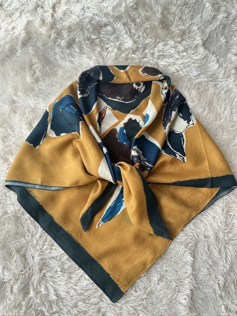 45R シルクスカーフ 大判