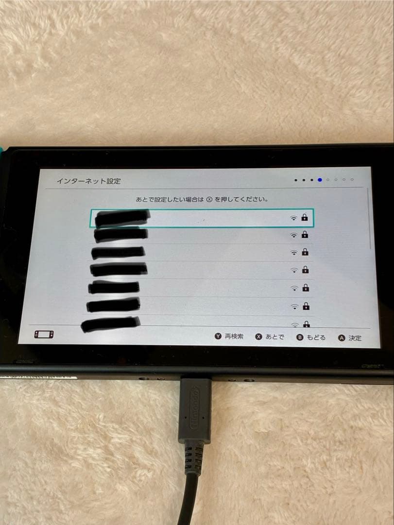 【液晶美品】Nintendo Switch バッテリー強化版　2021年製