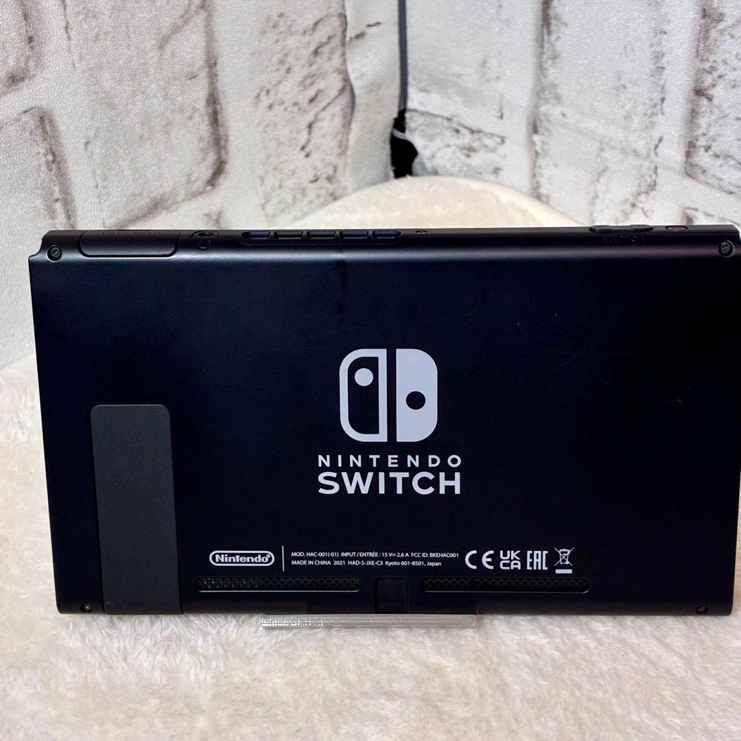 【液晶美品】Nintendo Switch バッテリー強化版　2021年製
