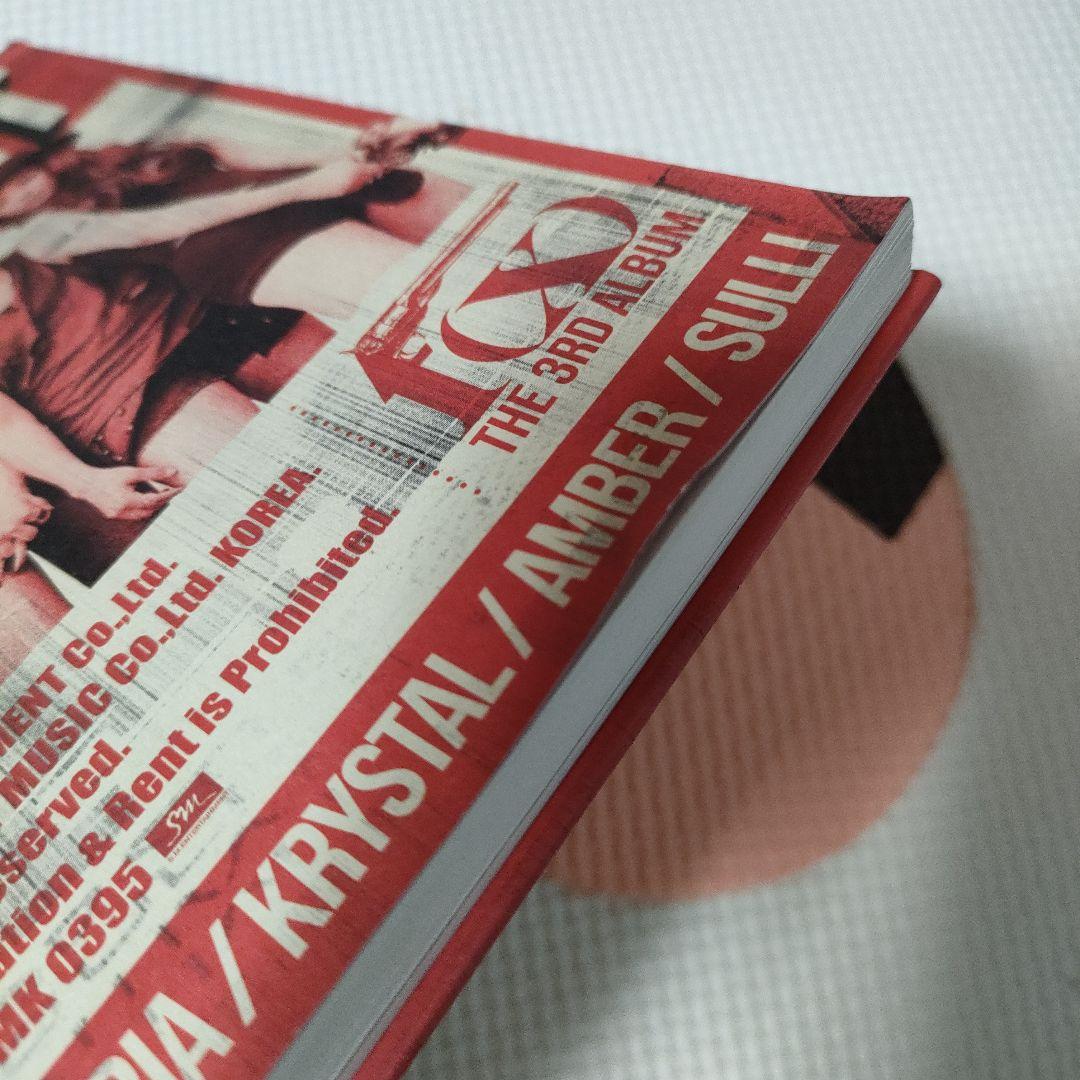 f(x) 【 RED LIGHT 】 韓国盤CD ステッカー トレカ付 ルナ