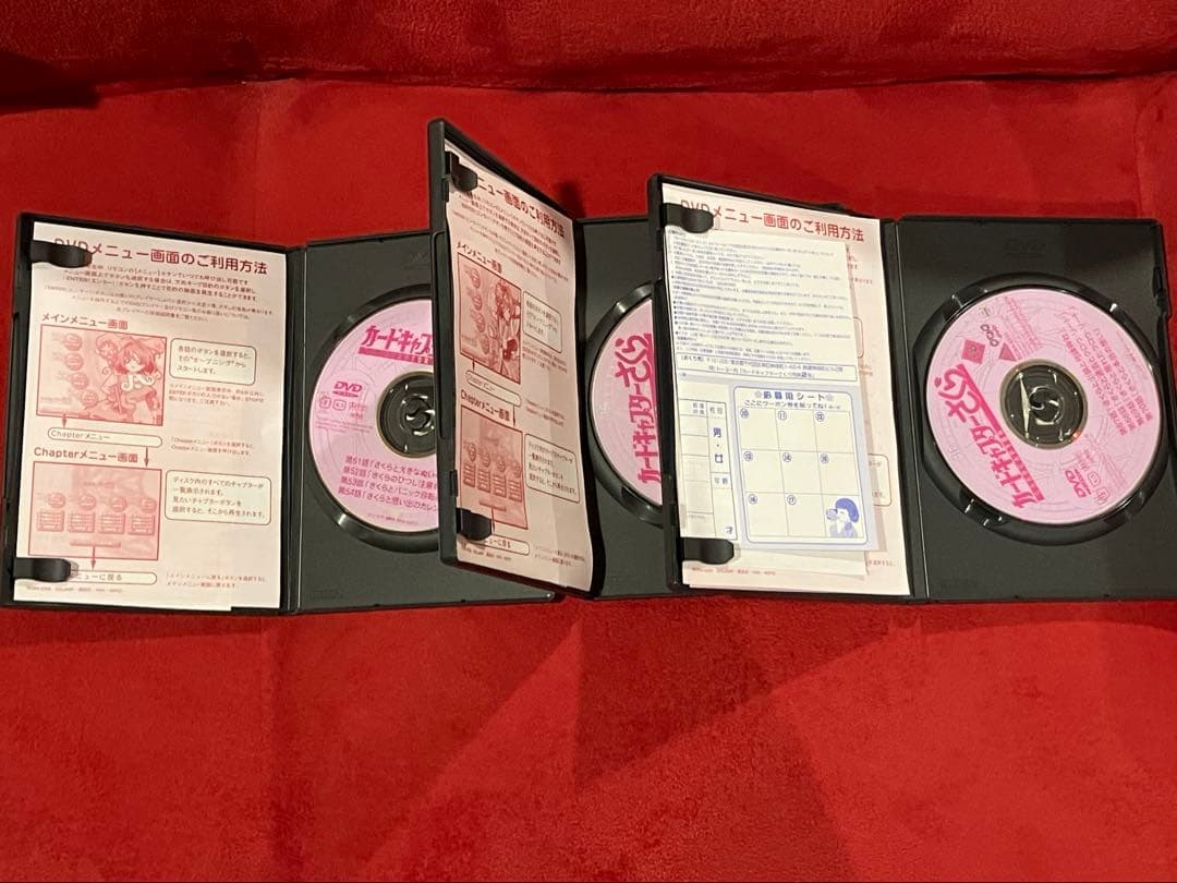 DVD【カードキャプターさくら　全10~18巻　収納BOX付】