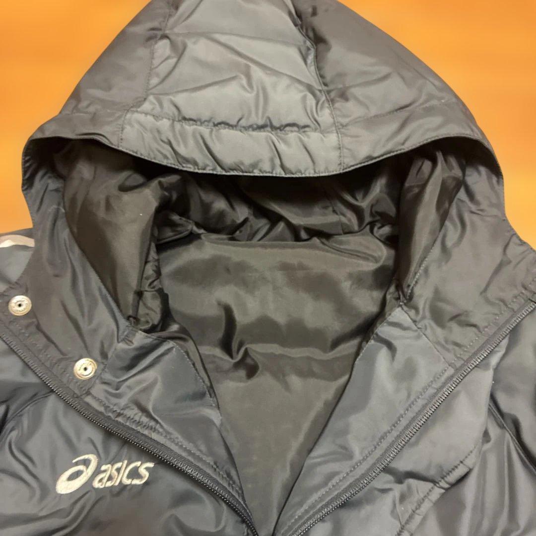 asics ベンチコート　ダウンロングコート　XA731N サイズO