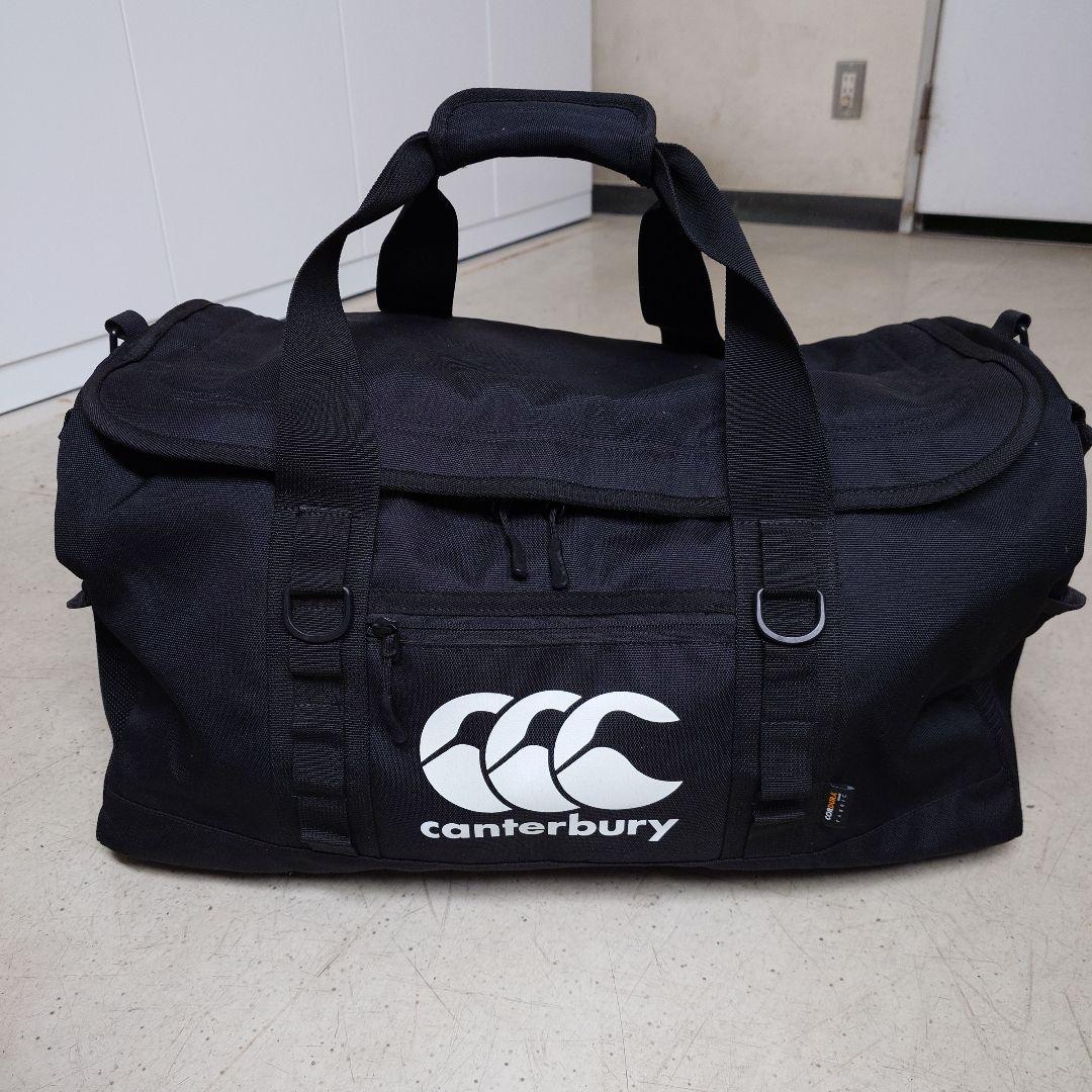 CANTERBURY カンタベリースポーツバッグ(大)黒　ほぼ未使用！