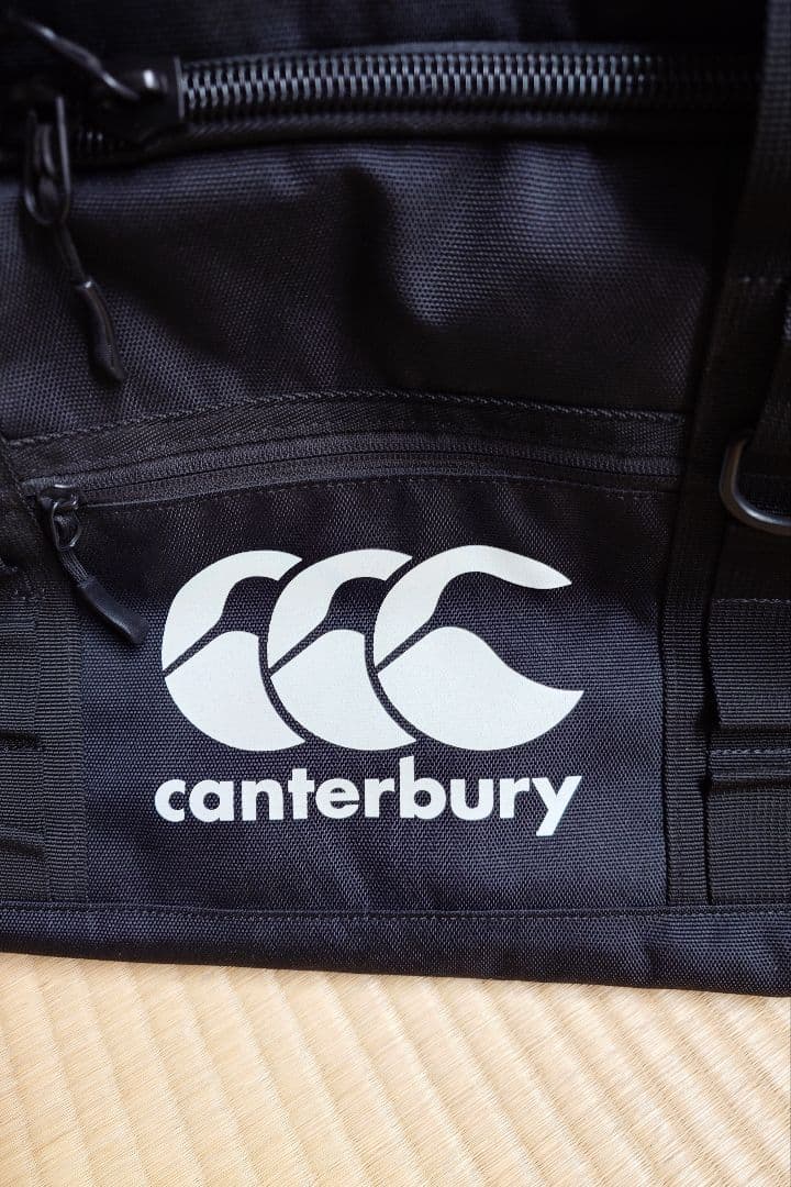 CANTERBURY カンタベリースポーツバッグ(大)黒　ほぼ未使用！